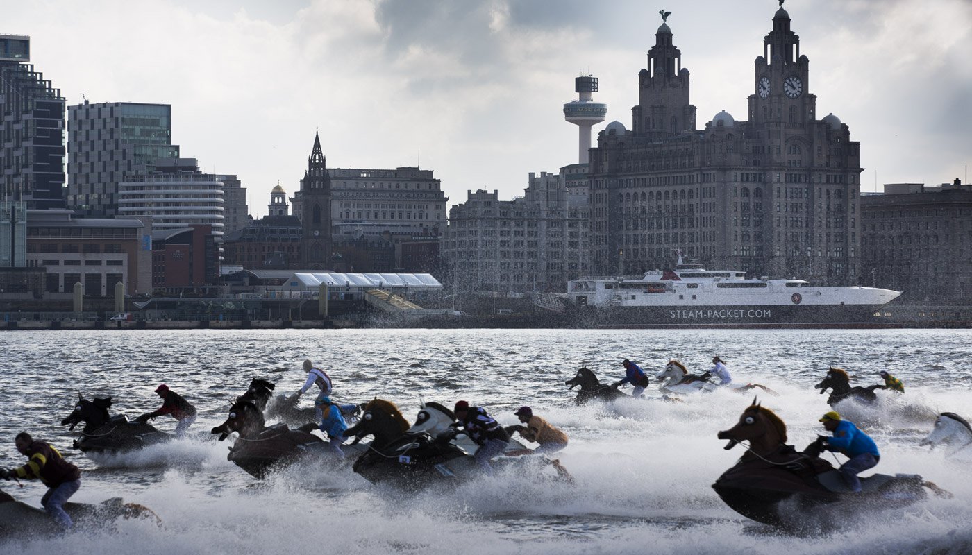 After the race on the Mersey